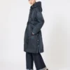 Water-repellent canvas padded parka, midnightblue Water-repellent canvas padded parka, midnightblue