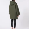 Water-repellent canvas parka, kaki Water-repellent canvas parka, kaki