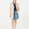 Water-repellent fabric padded parka, sand Water-repellent fabric padded parka, sand