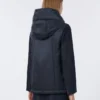 Water-repellent padded canvas hooded gilet, midnightblue Water-repellent padded canvas hooded gilet, midnightblue