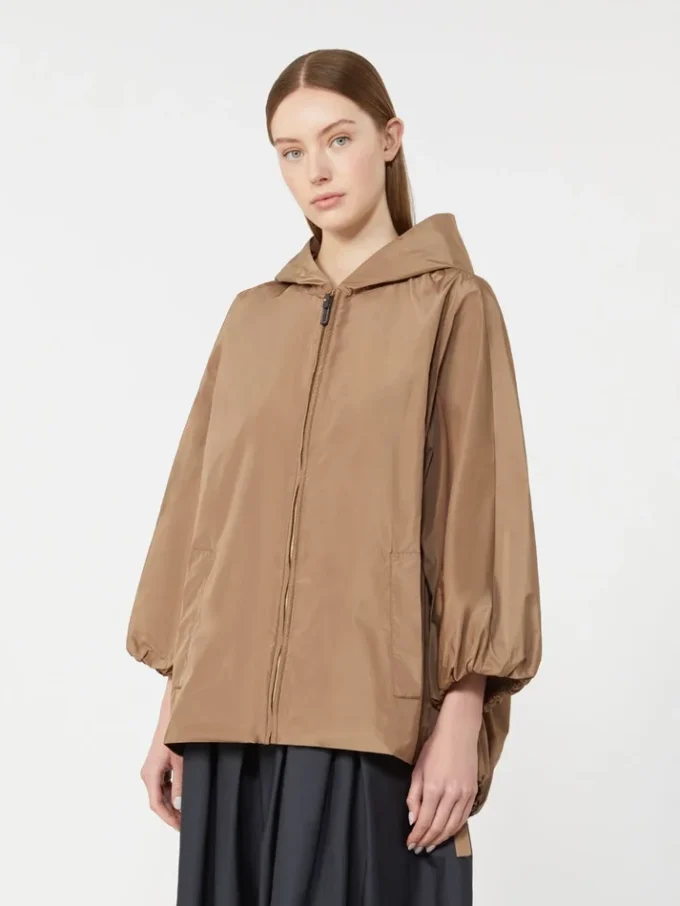 Water-repellent taffeta jacket, camel Water-repellent taffeta jacket, camel