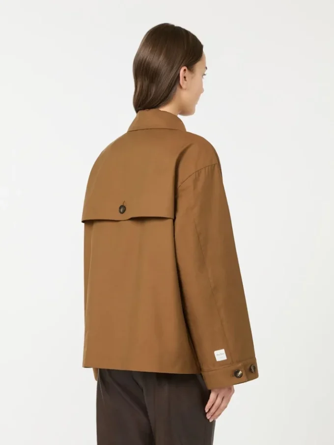 Water-repellent twill jacket, tobacco Water-repellent twill jacket, tobacco