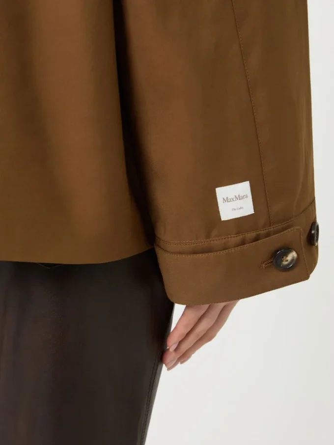 Water-repellent twill jacket, tobacco Water-repellent twill jacket, tobacco
