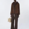 Suede jacket, brown