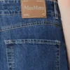 Wide-leg denim jeans, midnightblue