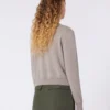 Wool and cashmere cardigan, turtledove Wool and cashmere cardigan, turtledove