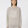 Wool and cashmere crew-neck sweater, beige Wool and cashmere crew-neck sweater, beige