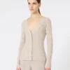 Wool and cashmere jumper, beige