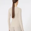 Wool and cashmere jumper, beige
