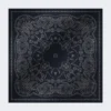 Wool and silk stole, midnightblue
