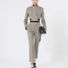 Wool, mohair and silk slim-fit trousers, medium grey