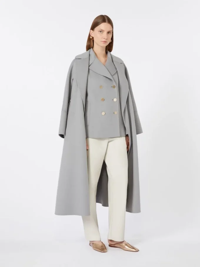 Wool robe coat, avio
