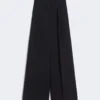 Wool seersucker trousers, ultramarine