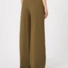 Woollen cloth joggers, kaki