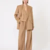 Zibeline camel olimpia jacket, camel